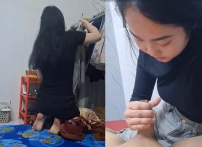 Tôi sang thăm bạn được thổi kèn miễn phí luôn